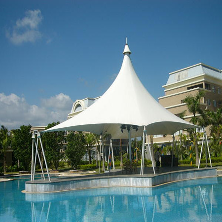 游泳池景观膜结构