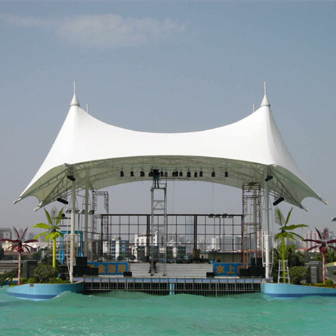 舞台景观膜结构 广州黄金海岸