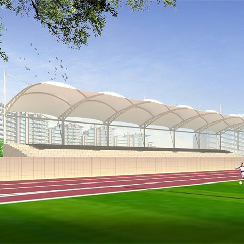 体育看台膜结构