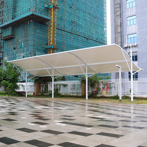 膜结构停车棚 深圳左右家私