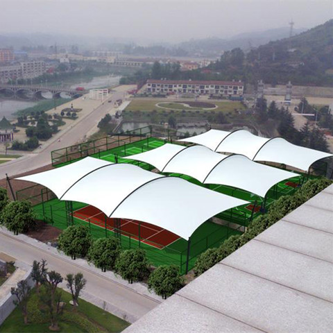 球场膜结构雨棚
