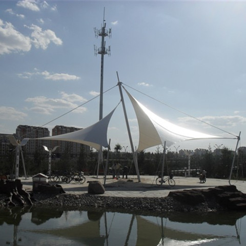 公园景观膜结构雨棚