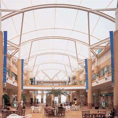 商场楼顶膜结构