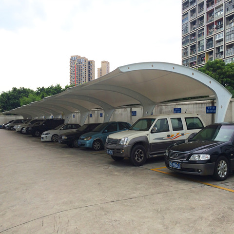 膜结构停车棚 深圳蛇口保安公司