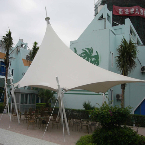 景观膜结构 三亚海月度假村