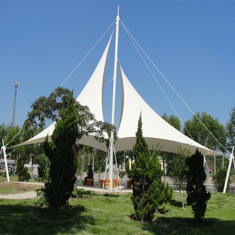 公园景观膜结构雨棚