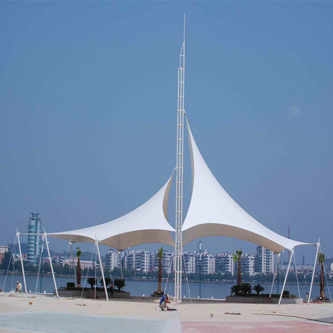 公园广场景观膜结构雨棚