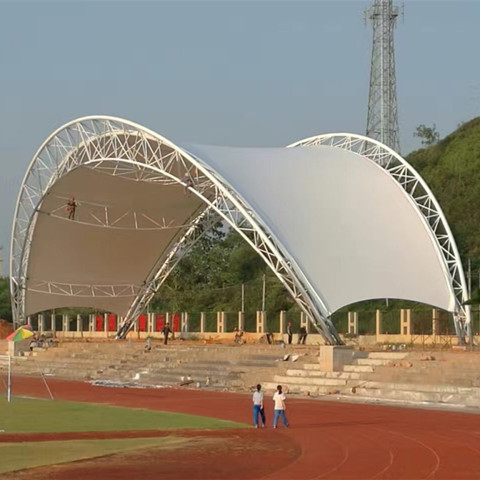 主席台景观膜结构 新兴县慧能中学