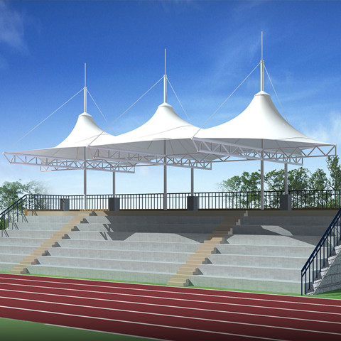 体育看台膜结构