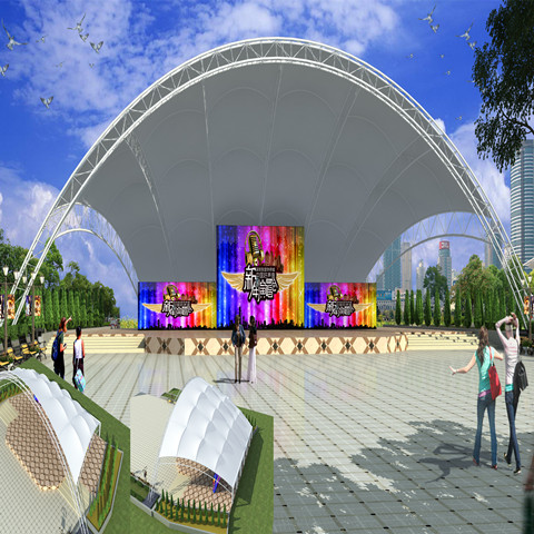 舞台景观膜结构