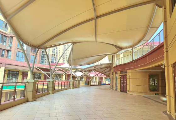 商业空间膜结构